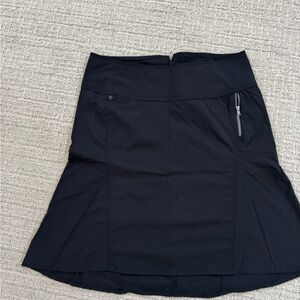 Royal Robbins Black A-Line Skirt
